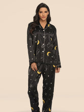 Two - piece Stretch Satin Home Wear Pajamas Women - Bay Buy Shopping