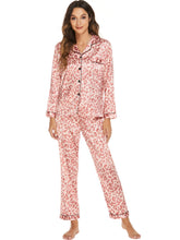 Two - piece Stretch Satin Home Wear Pajamas Women - Bay Buy Shopping