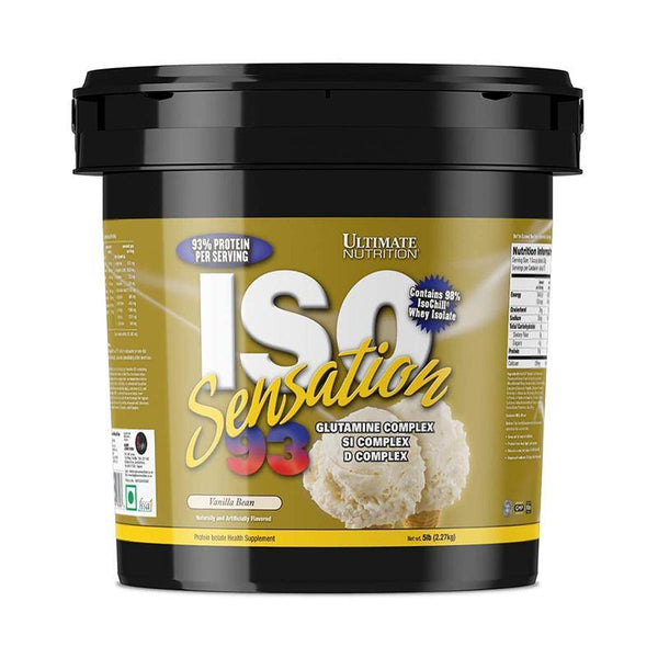 Ultimate Nutrition ISO Sensation 93 – 5lbs Whey Protein Isolate - Bay Buy Shopping