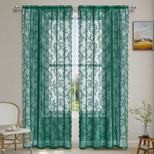 Vintage Lace Half Shade Curtain Lace De Curtain Rod Window Screen - Bay Buy Shopping