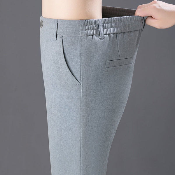 Women's High - waist Casual Loose - fitting Straight - leg Pants - Bay Buy Shopping