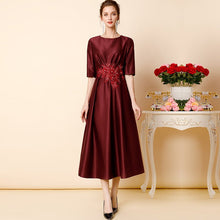 Women's Slim Fit Thin Embroidery Dress - Bay Buy Shopping