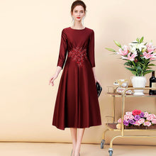 Women's Slim Fit Thin Embroidery Dress - Bay Buy Shopping