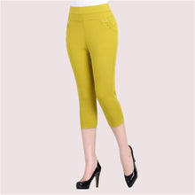 Women's Solid Color High - waist Casual Pants - Bay Buy Shopping