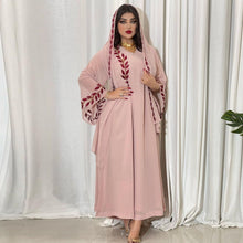 Women's Temperament Fashion Embroidery V - neck Dress - Bay Buy Shopping